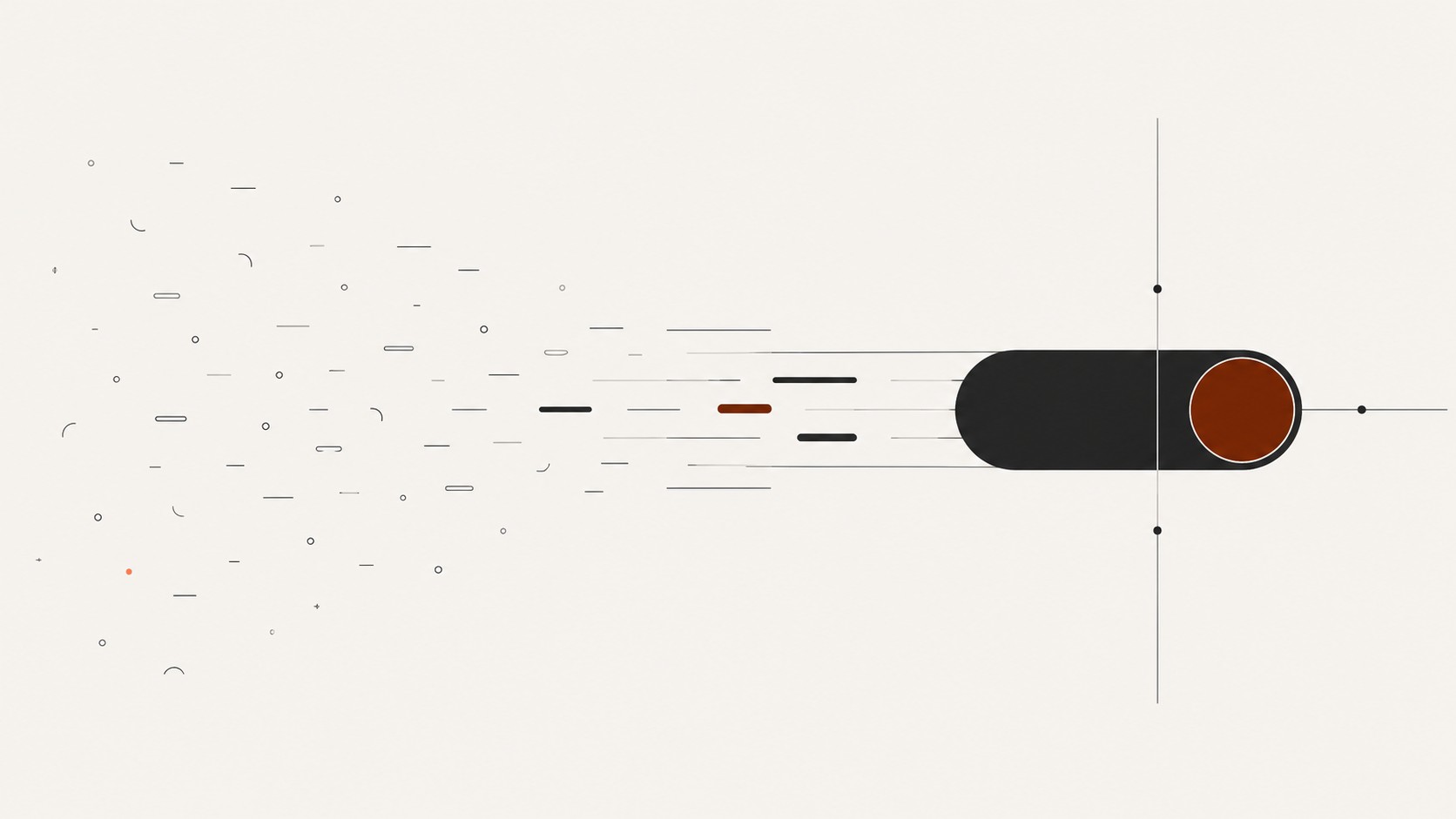 Illustration abstraite d'une proposition de valeur alignée et clarifiée