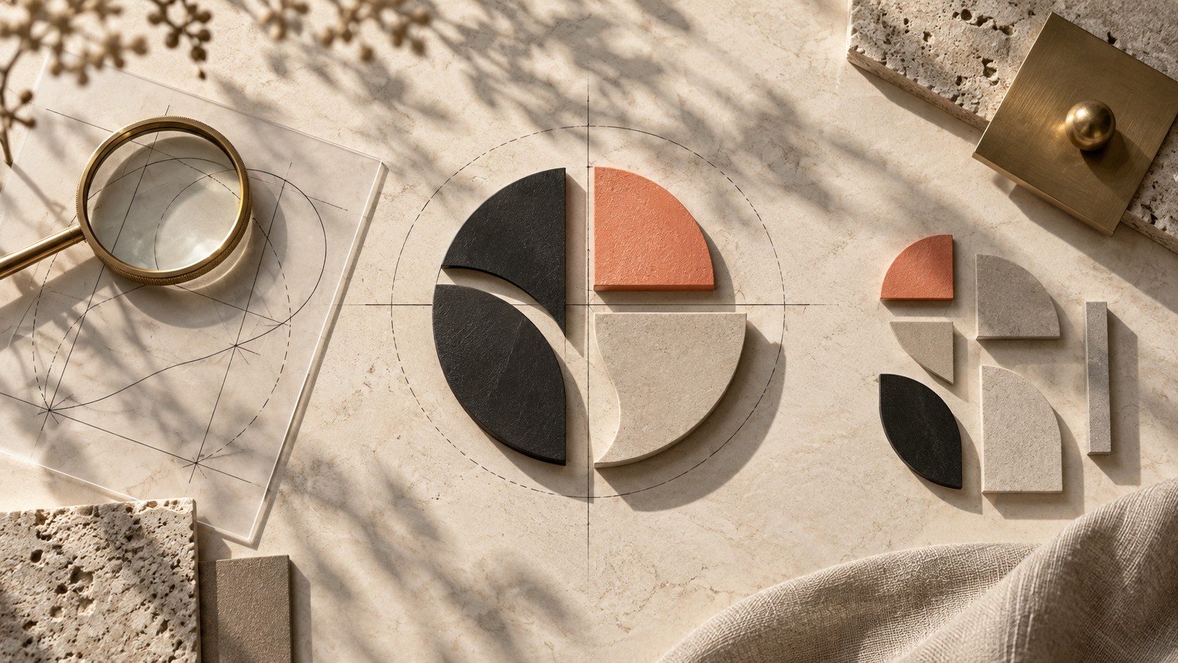 Analyse de logo à la loupe, construction géométrique, décryptage au-delà de l'esthétique visible